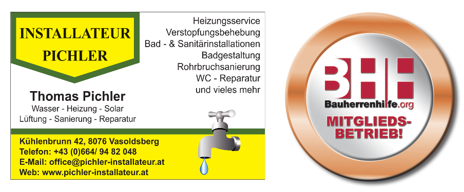 Wir stellen ab sofort ein: GWH-Installateur (Helfer/in) mit Berufserfahrung!