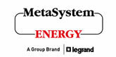 Logo MetaSystem e brand legrand