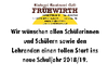 Schulstart 2018/19