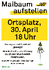 30. April - Maibaumaufstellen 2025