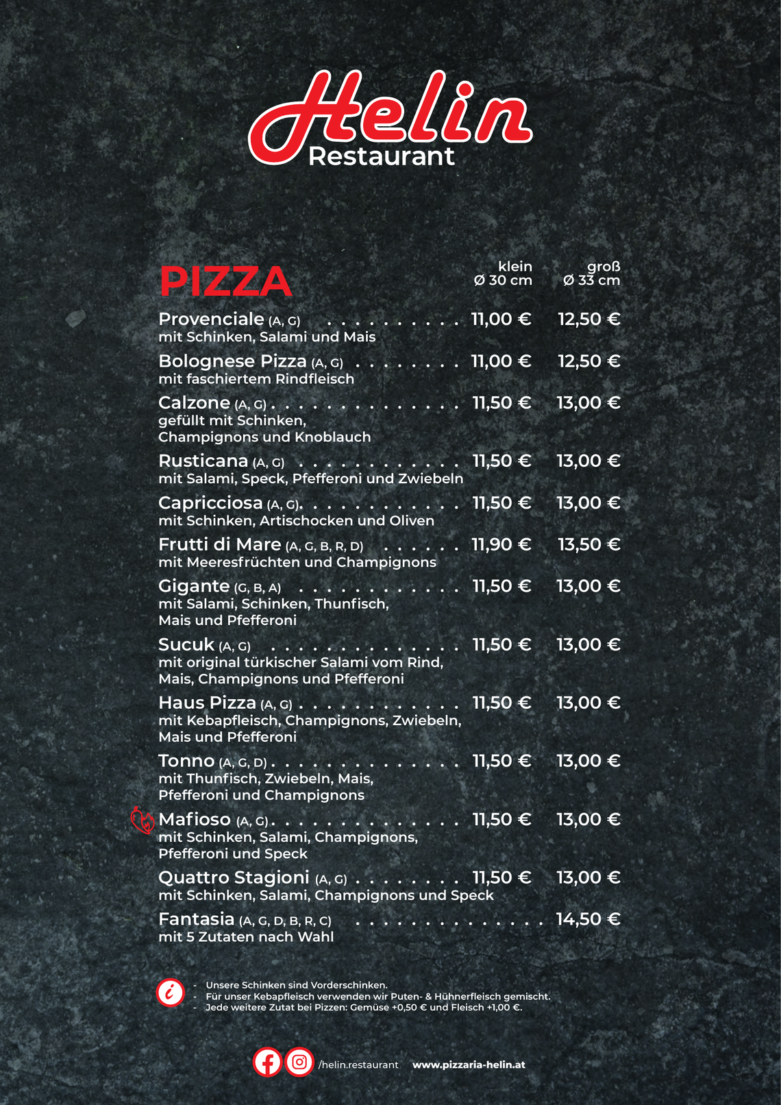 2025 01 08 Speisekarte A4 hoch mit Preise red