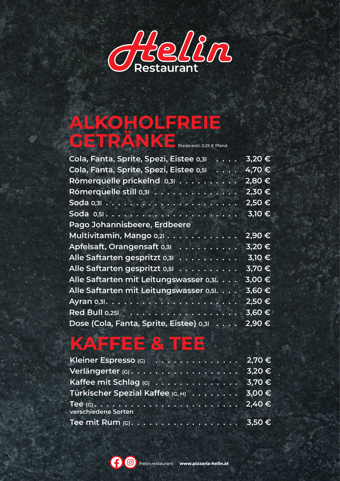 2025 01 08 Speisekarte A4 hoch mit Preise red