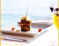 dessert on beach dessert on beach