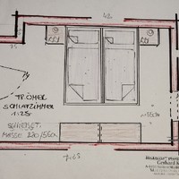 Tischleier Köck Bett Schlafzimmer Skizze