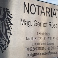 Mag. Gernot Rössler - öffentlicher Notar