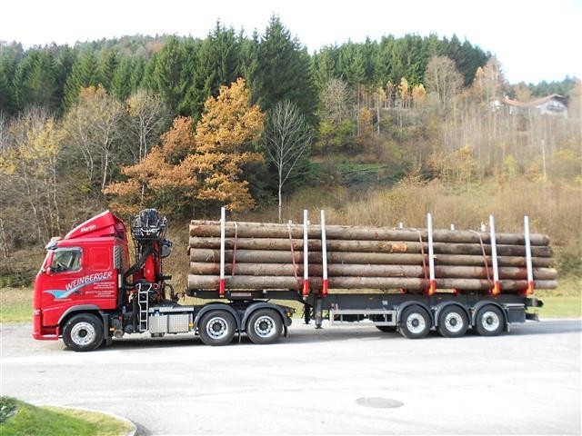 Langholz Transporte (2) (Holztransporte WEINBERGER Martin und ...