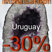 Monatsaktion: -30% auf alle Uruguay-Amethyste
bei www.stonesandspirit.at
