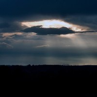 ...und nach dem Gewitter sah es fast etwas bedrohlich aus