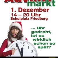Samstag - 1. Dezember - wer Zeit hat - Friedburger Adventmarkt :)