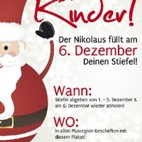 AN ALLE KINDER - Eine tolle Plusregion-Aktion! 
Ps: für den Nikolaus ist man niemals zu alt