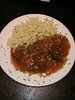 Heute am 09.12.13 gibts
1. Jägerfleisch mit Spiralen
und 
2.Obersschinkenfleckerl mit Gurkensalat
