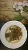 Heute gibts
1. Faschierter Netzbraten mit Erdäpfelpürreé
und 
2. Rahmherz mit Semmelknödel
