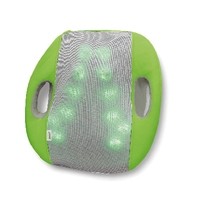 Krauhan Shiatsu Massagekissen De Luxe! 3D Massageknöpfe mit Wärmefunktion! Für eine wohltuende Tiefenmassage für Rücken, Beine , Arme und Füße!