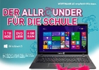 Das ideale Schulnotebook 
mit Windows 7 oder Windows 8 erhältlich