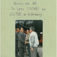 Besuch von BM Dr. Heinz Fischer im Radwerk IV