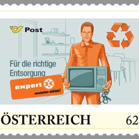 Briefmarke Entsorgung