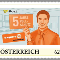 Briefmarke Vollschutz