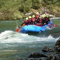 Rafting auf der Salza