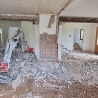 Komplettsanierung Abbruch