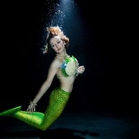 Unterwasser Fotoshooting Parthl Martin Miss Mermaid 2019 