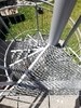 Spindeltreppe Pulverbeschichtet 2