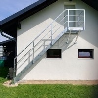 Garagenstiege