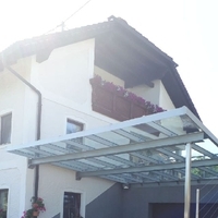 Carport Glasdach