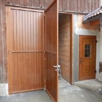 Falttor Zweiflügelig