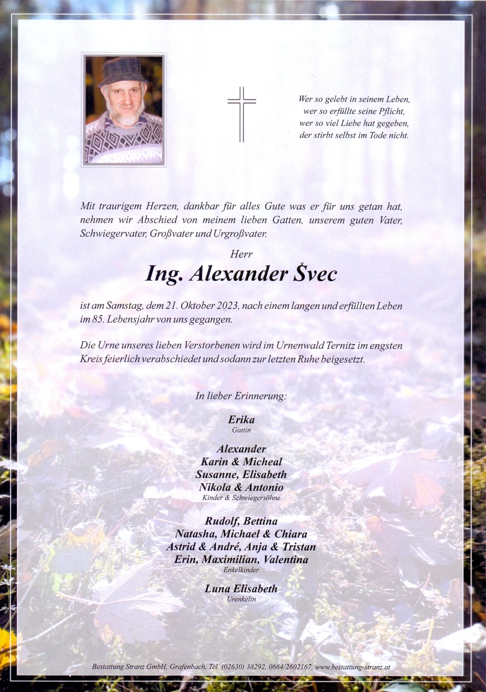 Partenkasten (Bestattung Stranz Partenkasten)