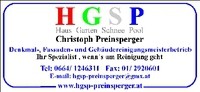 HGSP Denkmal-, Fassaden- und Gebäudereinigungsmeister
