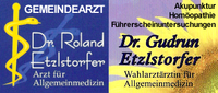 Dr. Roland Etzlstorfer - Arzt für Allgemeinmedizin und Dr. Gudrun Etzlstorfer - Wahlärztin für Allgemeinmedizin in St. Oswald bei Freistadt.