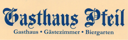 Gasthaus Pfeil - Gasthaus - Gästezimmer - Biergarten