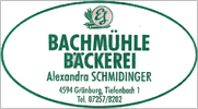 Alexandra Schmidinger Bäckerei u. Mühle