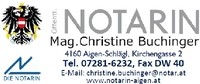 NOTARIN Mag. Christine Buchinger, öffentliche Notarin