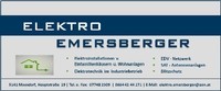 Emersberger Johann Unternehmen für Elektro- u. Netzwerktechnik