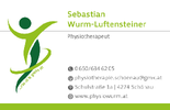 Sebastian Wurm-Luftensteiner, Physiotherapeut in Schönau im Bezirk Freistadt.