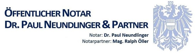 Öffentlicher Notar Dr. Paul Neundlinger & Partner - Notariat Rohrbach-Berg