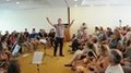 Und als "Drüberstreuer" zu unseren Fotos der Musikwoche noch dieser Live-Mitschnitt des Abschlußkonzertes ... auch das Publikum war gefordert :-)!
