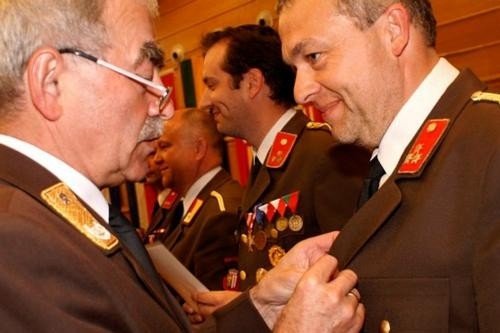 Verleihung des Oö. Feuerwehrverdienstkreuzes III. Stufe