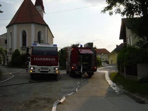 ÜBUNG: Brand im Pfarrhof bzw. in der Kirche Holzhausen