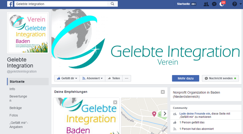 Wir sind nun auch in Facebook!