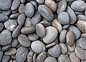 Sand Kies und Gartenerde