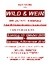 Wildwochen von 13.10.2018 - 04.11..2018
