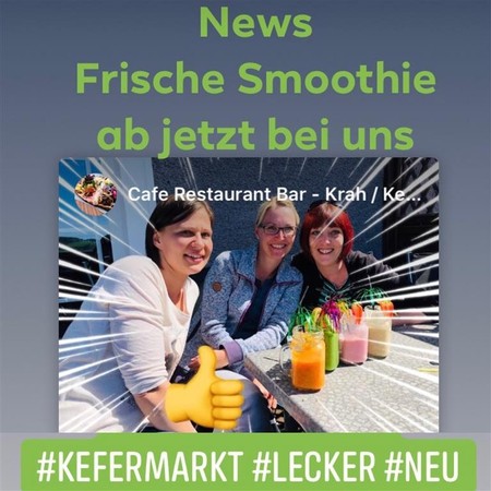 Frische Smoothie ab jetzt bei uns