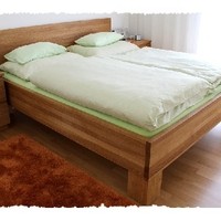 Bett Eiche massiv, geölt