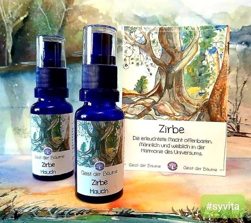 NEU!! Hauch der ZIRBE - Geist der Bäume AURA Spray 20 ml - SYVITA Online-Shop - Einführungsangebot statt € 22,00 nur €17,60!!