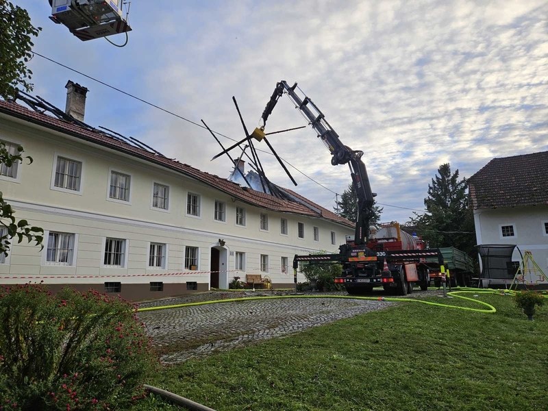 Einsatz: Brand Alarmstufe 2 Kirchberg Thening