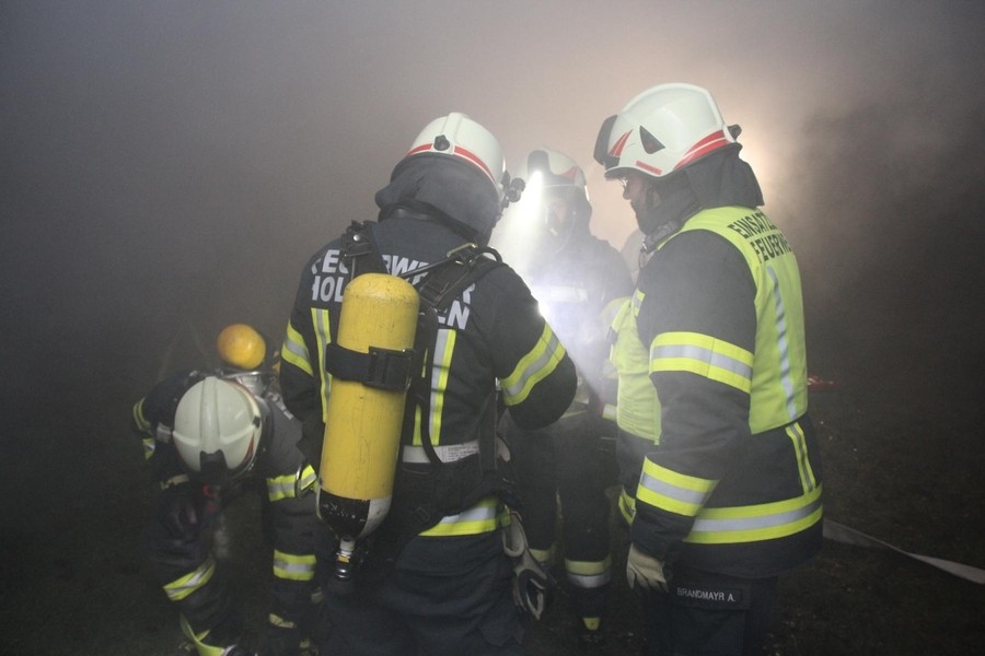 Übung: Brandeinsatz