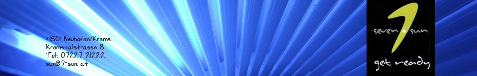 seven sun solarium banner