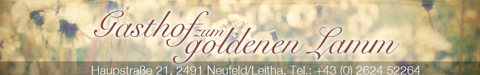 gashof goldenes lamm banner